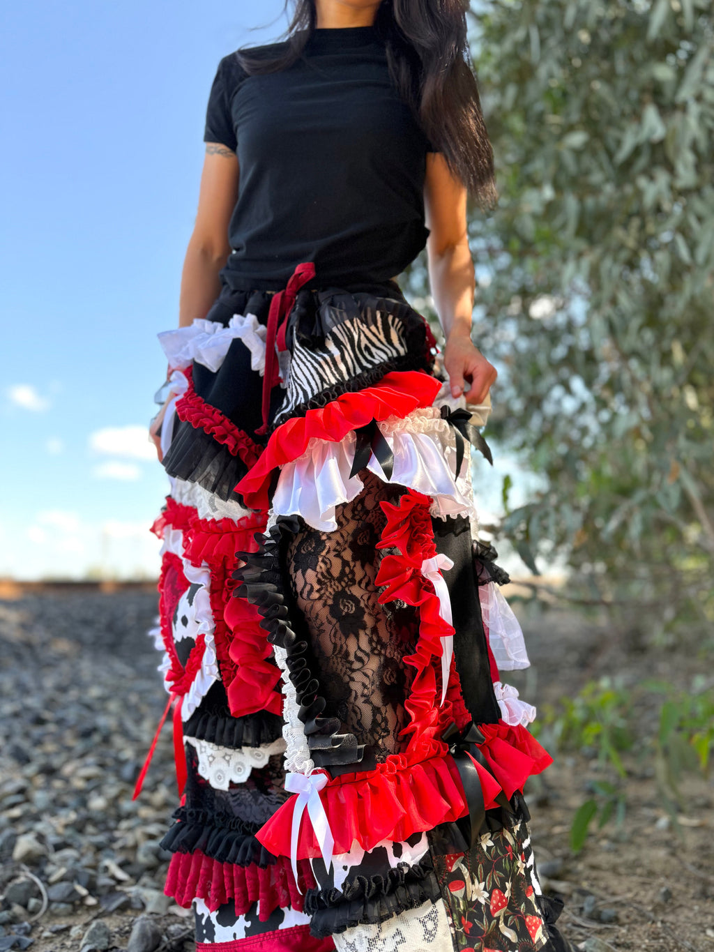 Upcycled Adjustable-Waist Pants