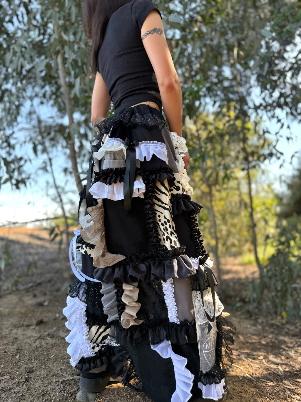 Upcycled Adjustable-Waist Pants