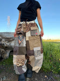 Upcycled Adjustable-Waist Pants
