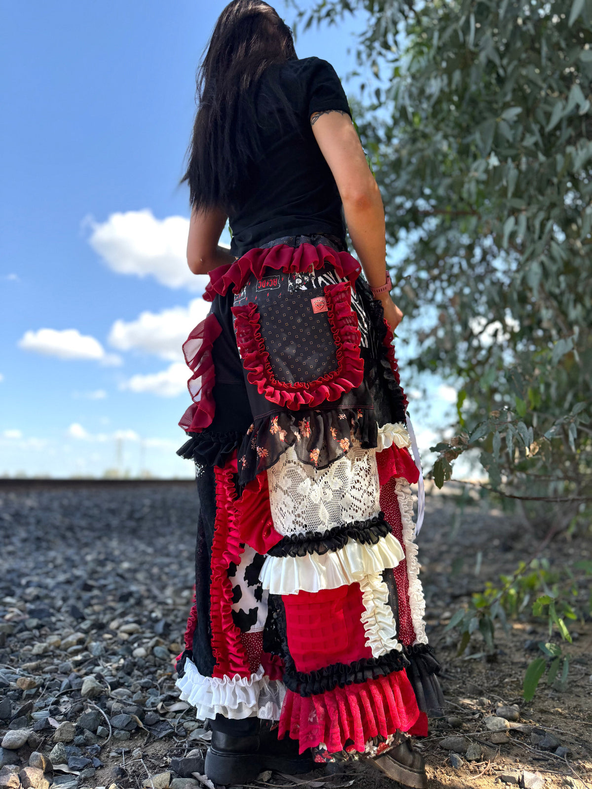 Upcycled Adjustable-Waist Pants