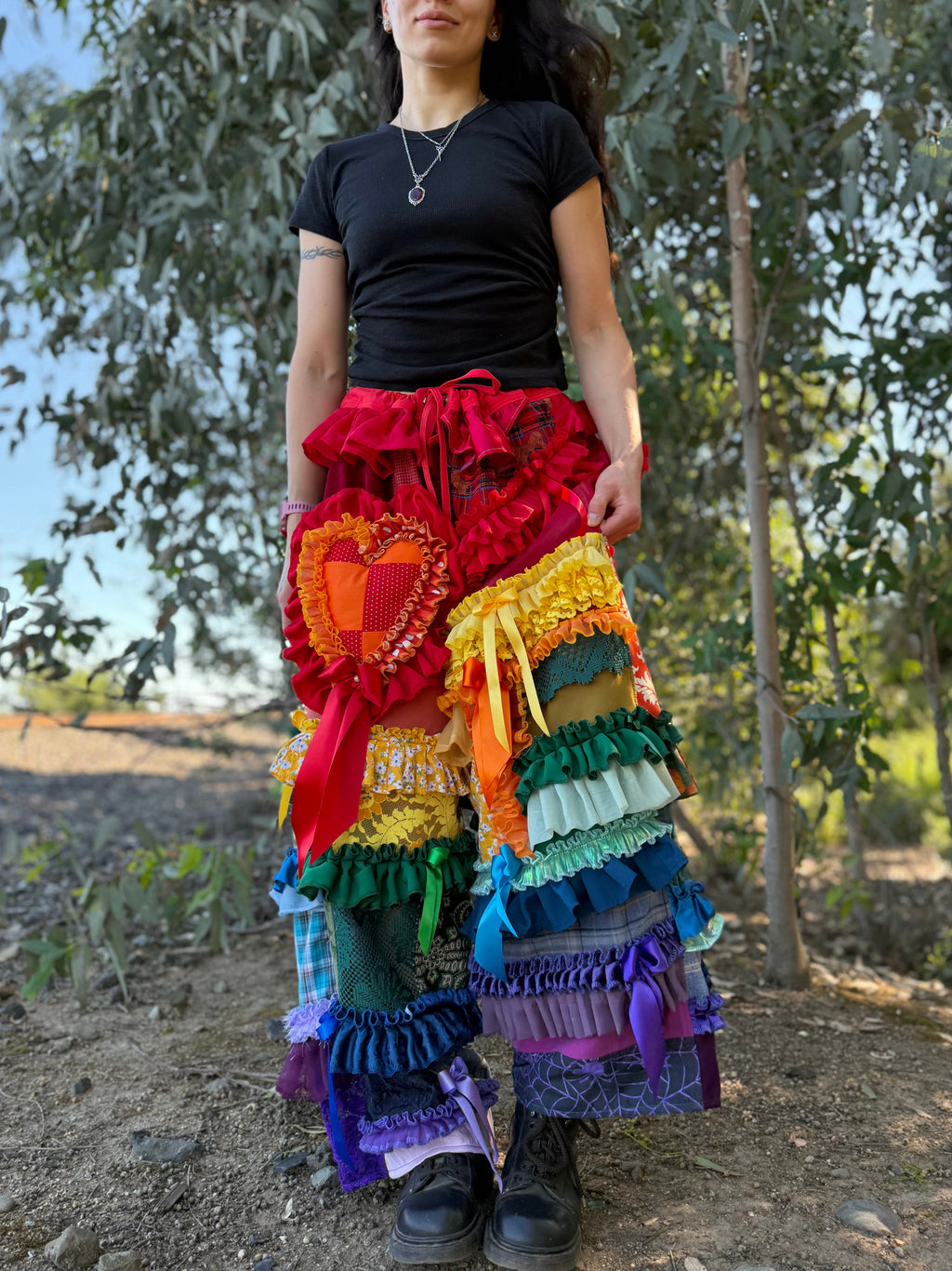 Upcycled Adjustable-Waist Pants