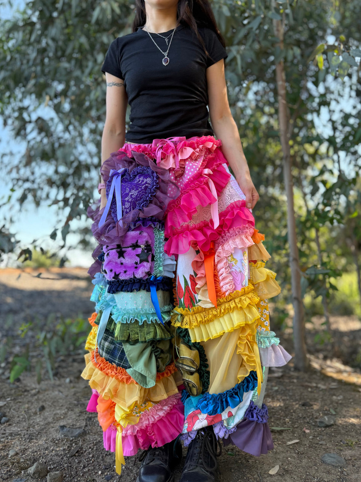 Upcycled Adjustable-Waist Pants