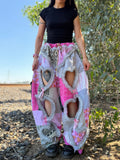 Upcycled Adjustable-Waist Pants