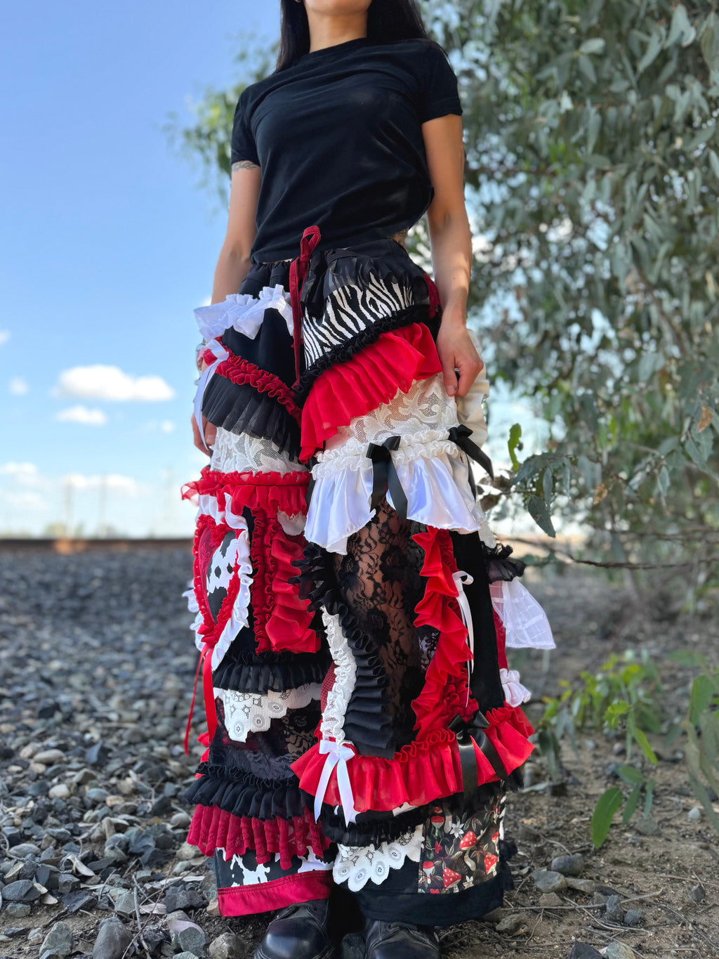 Upcycled Adjustable-Waist Pants