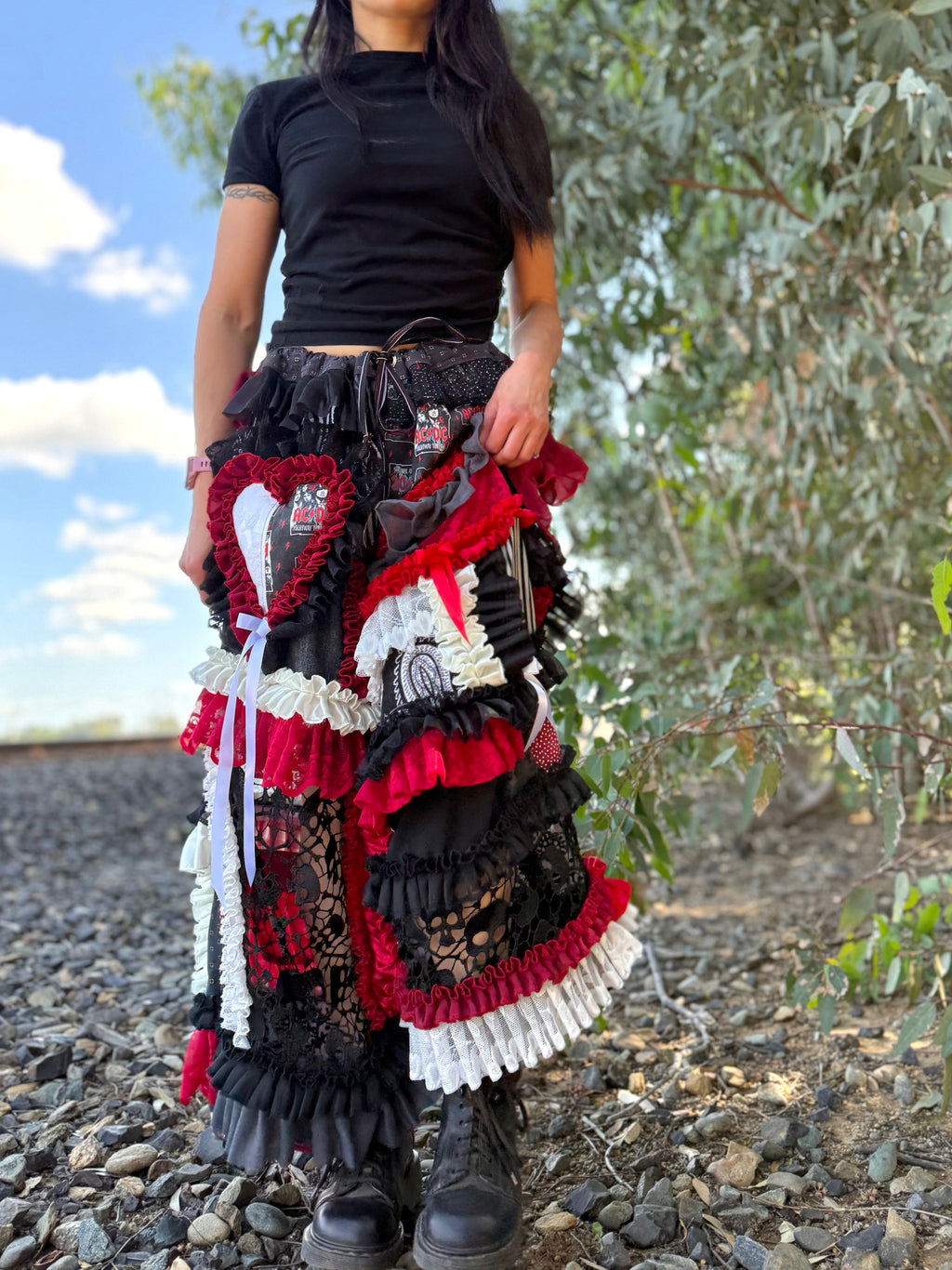 Upcycled Adjustable-Waist Pants